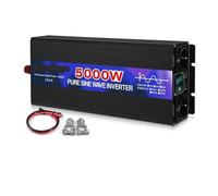 Power inverter Inverter A Onda Sinoidale Pura 4000W 5000W 6000W Doppia Presa DC 12V 24V 48V A AC 220V 50Hz Convertitori Di Potenza Solare Invertitore di Tensione(24V (20V-30V),5000W)