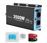 Power inverter Inverter A Onda Sinoidale Pura Da 3500W Di Potenza Continua Potenza Di Picco Da 7000 W Convertitore Da CC 12V A CA 230V 50Hz Presa LCD