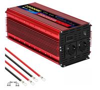 Power inverter Inverter A Onda Sinoidale Pura DC 12V/24V A AC 220V 50hz Inverter Di Potenza Adattatore Convertitore Caricabatterie Presa Invertitore di Tensione(24V 10000W)