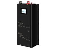 Power inverter Inverter A Onda Sinusoidale Pura Fase Divisa Da 6000W Batteria 24/36/48/60/96V CC Convertitore CA 110/220V 120/240V Generatore Di Energia Solare(36V,220V)