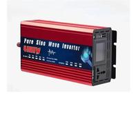 Power inverter Inverter Da 4000W 5000W 12V 220V 24V 110V Inverter A Onda Sinusoidale Convertitore Di Tensione Di Alimentazione Portatile Da CC A CA Inverter Automobile con inverter(4000W 12V 220V 60HZ