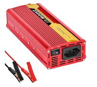 Power inverter Inverter Di Potenza Brazil Socket 600W/1500W/2000W/2500W DC 12V/24V A AC 110V/220V Convertitore Di Caricabatteria Portatile Auto Accessori(12V 2500W 110V)