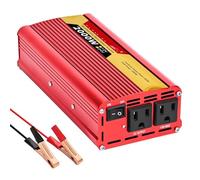 Power inverter Inverter Di Potenza Brazil Socket 600W/1500W/2000W/2500W DC 12V/24V A AC 110V/220V Convertitore Di Caricabatteria Portatile Auto Accessori(24V 2000W 110V)