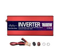 Power inverter Inverter Di Potenza Onda Sinusoidale Pura 3000W 2200W 1600W 1000W Inverter Solare Portatile DC 24v A AC 220v Convertitore Auto Trasformatore(220-230V 60Hz,1600w)