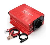 Power Inverter Inverter Per Auto 12V 220V/110V 500W 300W Convertitore Di Potenza Per Auto Portatile Per Esterni Invertitore Di Carica Rapida Invertitore(220V 500W EU red)