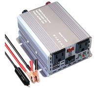 Power Inverter Inverter Per Auto 300W 500W DC12V AC220V/AC110V Presa US/EU Invertitore Portatile Con Accendisigari Invertitore(A 500W 12V110V US)