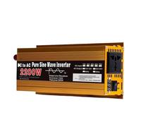 Power inverter Inverter Per Auto Per Campeggio Inverter 12v 220v Onda Sinusoidale Pura 1600W 2200W 3000W Trasformatore Convertitore Presa Multifunzione Invertitore di Tensione(12V 50Hz 2200W)