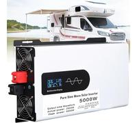 Power Inverter Inverter Potenza Solare Fuori Rete Portatile Da 12V 24V 48V 60V 72V 96V CC A 110V E 220V 5000W-12000W Con Spina Universale E Display A Colori Intelligente(5000W,48V to 220V)