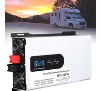 Power Inverter Inverter Potenza Solare Fuori Rete Portatile Da 12V 24V 48V 60V 72V E 96V CC A 110V E 220V 5000W-12000W A Onda Sinusoidale Pura Convertitore(5000W,12V to 220V)