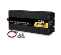 Power inverter Inverter Solare 12v 220v Onda Sinusoidale Pura 5000w 6000w 4000w Convertitore Di Tensione DC AC 50/60Hz Inverter Per Auto Prese Europee Invertitore di Tensione(12V,4000W)