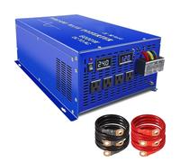Power Inverter Inverter solare a onda sinusoidale pura 24V 220V 6000W Convertitore di tensione da CC CA 12V/36V/48V/72V/96V/110 120V/230V/240V(120V,U.K,48V)