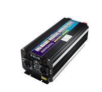 Power Inverter Inverter Solare Con Convertitore 5000W/10000W Potenza Picco Tensione CC 12V 24 A CA 220 Presa UE ONU Display LCD 50 Hz 60(12V-220V-60hz-EU)