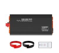 Power Inverter Inverter Tensione PSW 1500W Serie A Onda Sinusoidale Convertitore Energia Solare CC A CA Caricabatterie USB Portatile Display LCD(DC12V,PSW-2000W)