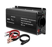 Power Inverter Invertitore Con Display LED Da 1500W/2600W Convertitore Tensione Da 12V CC A 220V CA Per Onda Sinusoidale Pura Trasformatore Potenza Solare Invertitore(12V 220V 2200W)