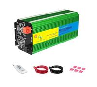 Power Inverter Invertitore Solare Per Auto Con Doppia Presa Universale Display A LED Inverter Potenza Per Onda Sinusoidale Pura 12/24/48 V 4000/8000 W Convertitore(24V 110V 8000W)