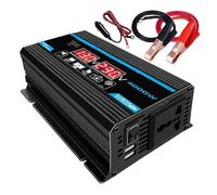 Power Inverter Onda Sinusoidale Modificata Trasformatore Tensione Dell'inverter Per Auto Per Accessori Automatici Per Battelli A Vapore(12V to 220V Black)