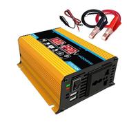 Power Inverter Onda Sinusoidale Modificata Trasformatore Tensione Dell'inverter Per Auto Per Accessori Automatici Per Battelli A Vapore(12V to 220V Yellow)