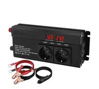 Power Inverter Per Ricarica Computer Portatile/ventilatore/motosega Inverter Auto 2600W/4000W DC12V AC220V Invertitore Potenza Display LED Trasformatore Tensione Convertitore(A 2600W peak 4USB)