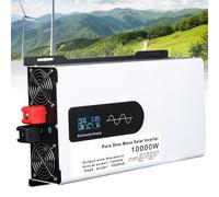 Power Inverter Portatile Inverter Solare Auto Alimentazione Fuori Rete A Onda Sinusoidale Pura Da 5000W-12000W 12V 24V 48V 60V 72V 96V A 110V 220V Convertitore(10000W,24V to 220V)