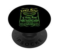 Power Metal Thrash Death Metal Chitarra Heavy Metal Core PopSockets PopGrip Adesivo