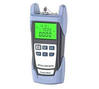Power Meter Fibra Ottica, Misuratore di potenza ottica ad alta precisione Strumenti for la costruzione fibre ottiche FTTH -70~+10dBm Tester for OPM