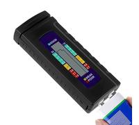 Power Meter, Miniature Battery Checker, Digital Display Voltage Gauge, 1.5V 9-Volt Power Reader, Household Diagnostic Instrument, Energy Capacity Monitor, Compact Electronic Tool