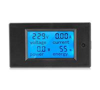 Power Meter Panel 100A AC 80~260V Digital Power Meter Tensione KWh Watt Voltmetro Amperometro Power Energy Panel