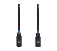 Power Nut Driver Trapano Bit Inserto 1/4 Pollice Fusto Impianto Risata Presa Adattatore Bullone Driver Strumento di Riparazione Per Cacciavite Elettrico Lunghezza Estesa Bit Presa