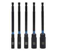 Power Nut Driver Trapano Bit Inserto 1/4 Pollice Fusto Impianto Risata Presa Adattatore Bullone Driver Strumento di Riparazione Per Cacciavite Elettrico Lunghezza Estesa Bit Presa