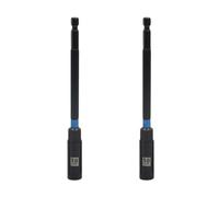 Power Nut Driver Trapano Bit Inserto 1/4 Pollice Fusto Impianto Risata Presa Adattatore Bullone Driver Strumento di Riparazione Per Cacciavite Elettrico Lunghezza Estesa Bit Presa