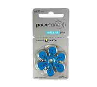 Power One 10 confezioni (60 batterie) Power One Cochlear Implant Batteries! 60 batterie di Power One