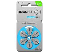 Power One - Batterie Varta Implant 675-570 mAh, 1,4 V, 60 pezzi