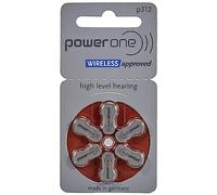 60 pezzi Varta PowerOne P 312 - Hearing Aid batteria pile PR41 - 180 mAh 1.4V