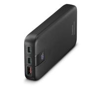 Power Pack "PD 10", 10.000 mAh, 3 Sor.: 2 USB-C, 1 USB-A, Antracite