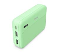 Power Pack ""Pocket 10", 10.000 mAh, uscite: 2 USB-A, verde