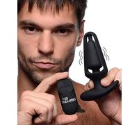 Power Plug 7X Hollow Anal Plug with Remote Control