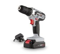POWER plus POWC1071 - Trapano avvitatore, batteria 20 V Li-ion, colore grigio