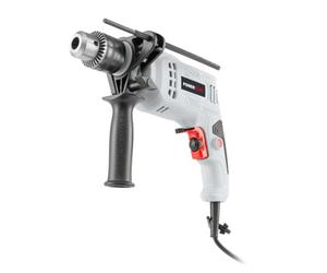 POWER plus Powerplus POWC10110-2 - Trapano elettrico a percussione in 1: foratura (impatto), potenza di perforazione 550 W, interruttore sinistro e destro per viti