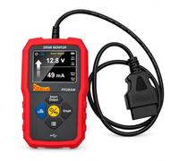 Power Probe PPDRAW Tester Tensione Batteria e Assorbimento Parassita OBD2 | Misura tensione e assorbimento parassita via OBDII, uscita 12 V/10 A per cambio batteria, grafico, app Bluetooth e USB-C