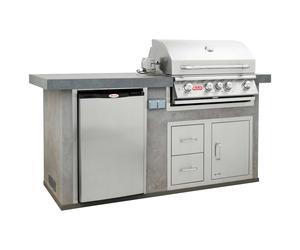 Power-Q 176cm Cucina base in Stucco