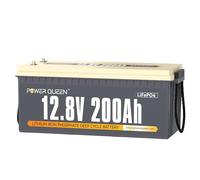 Power Queen Batteria al Litio 12V 200Ah per Camper