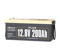 Power Queen Batteria al Litio 12V 200Ah PLUS per Camper