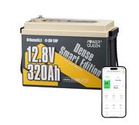 Power Queen Batteria al litio Bluetooth 12V 320Ah Per Camper