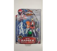 POWER RANGER OPERATION OVERDRIVE BLUE RANGER MEGAZORD ARMATURA ZORD 10 CM BANDAI