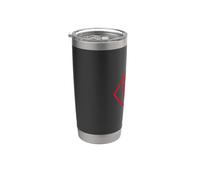 Power Ranger Red Square Bicchiere termico in acciaio inox doppia parete