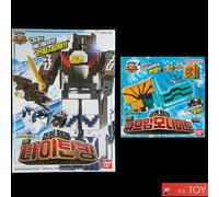 Power Ranger Zyuohger Animal force DX TITAN KING ZYUOH CUBE AMMONITE set Bandai
