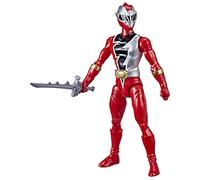 Power Rangers 30 cm Dino Fury Red Ranger Action Figure TV Serie F2961, Multi, Taglia Unica