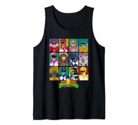 Power Rangers Character Squares Canotta