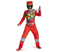 Disguise Power Rangers Dino Charge Rosso Classico per bambino 7-8 anni
