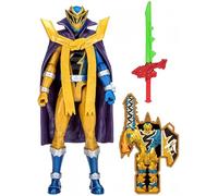 Power Rangers Dino Fury Dino Master Mode, action figure giocattolo ispirato al programma televisivo con chiave Dino Fury e accessori per armi, per bambini dai 4 anni in su